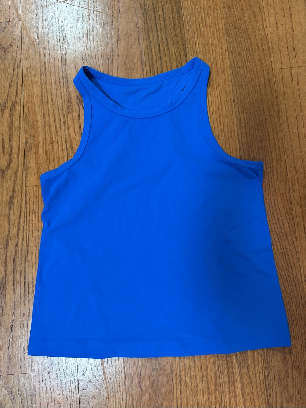 Lululemon ALIGN WAIST-LENGTH RACERBACK TANK TOP Size 12 Poolside Blue